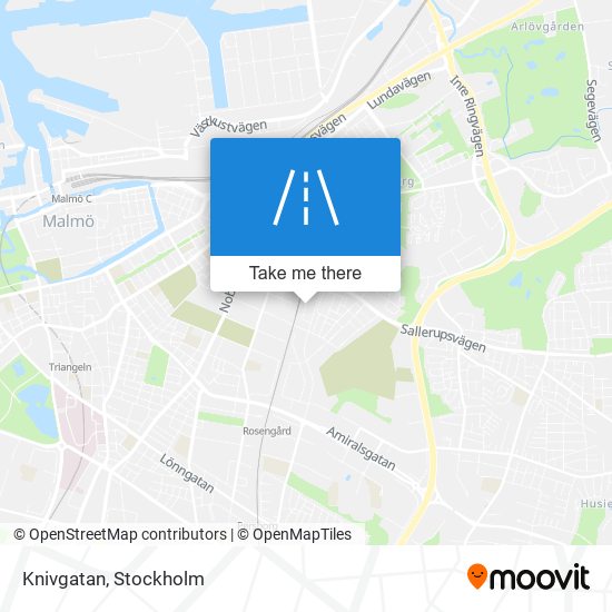 Knivgatan map