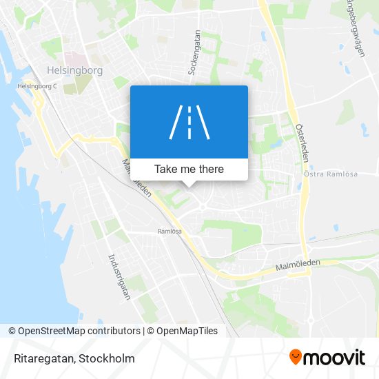 Ritaregatan map