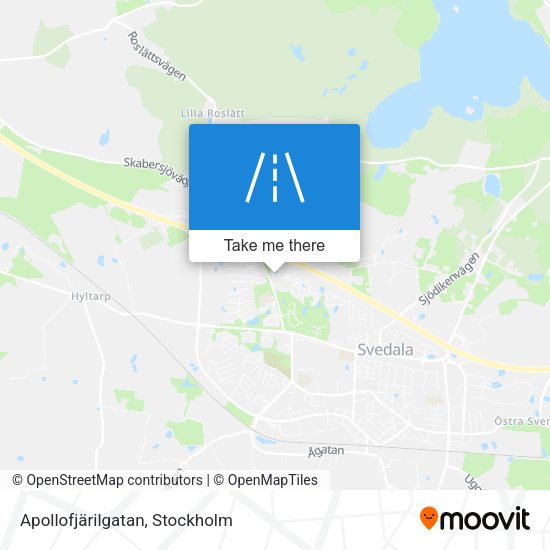 Apollofjärilgatan map