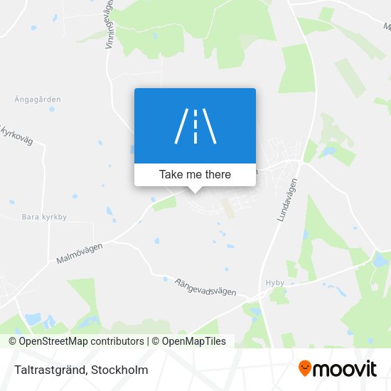 Taltrastgränd map