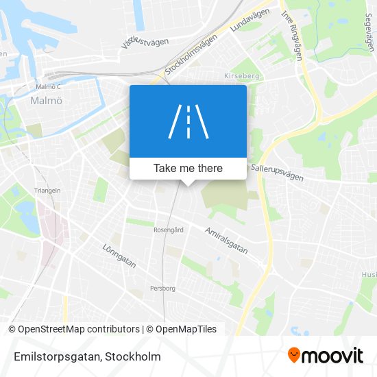 Emilstorpsgatan map