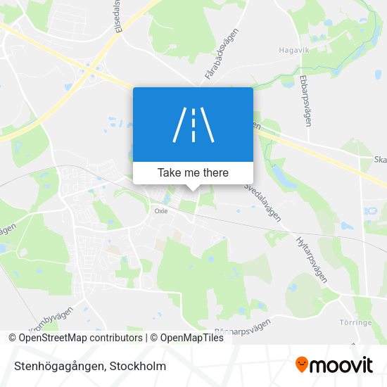 Stenhögagången map
