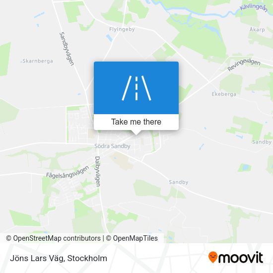 Jöns Lars Väg map