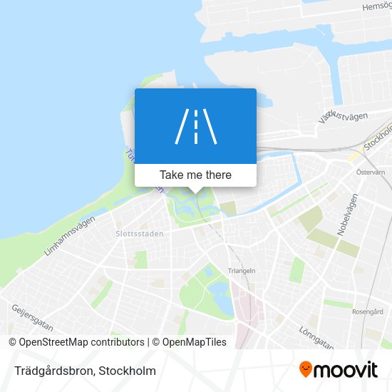 Trädgårdsbron map