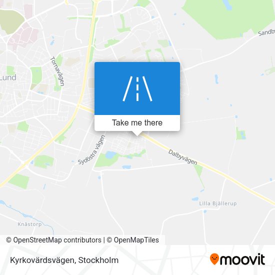 Kyrkovärdsvägen map