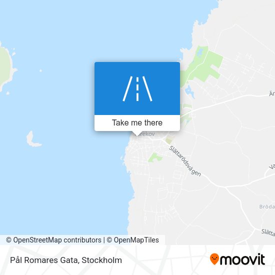 Pål Romares Gata map