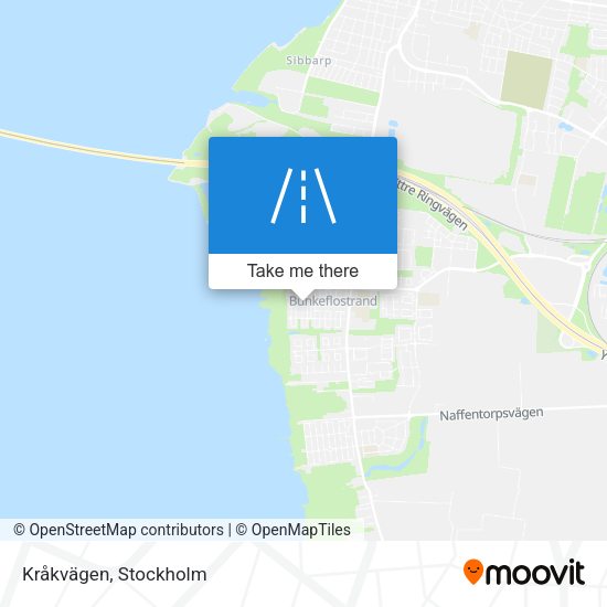Kråkvägen map