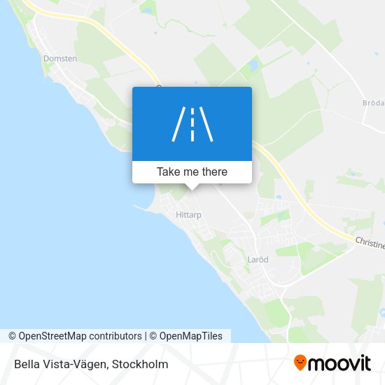 Bella Vista-Vägen map