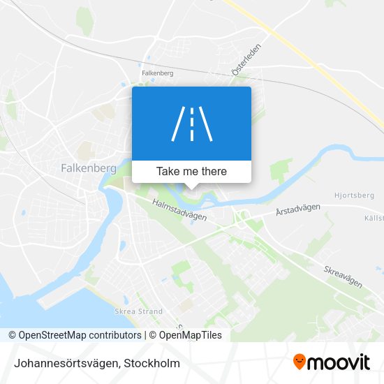 Johannesörtsvägen map