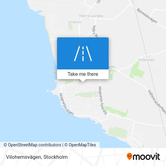 Vilohemsvägen map