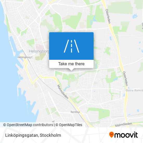 Linköpingsgatan map