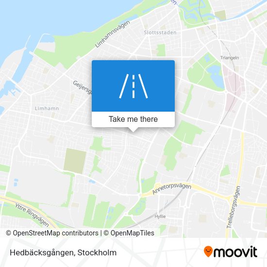 Hedbäcksgången map
