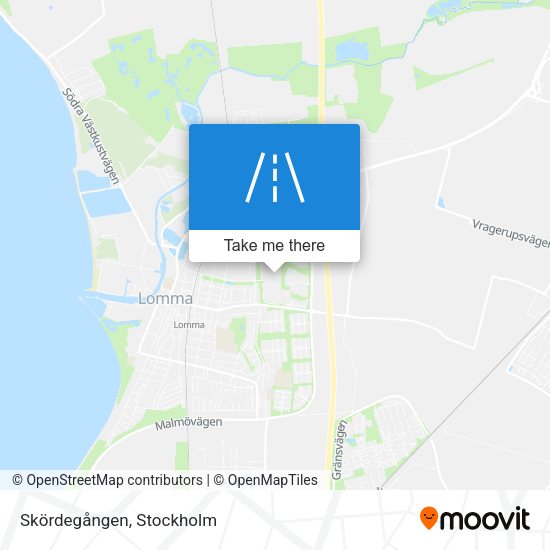 Skördegången map