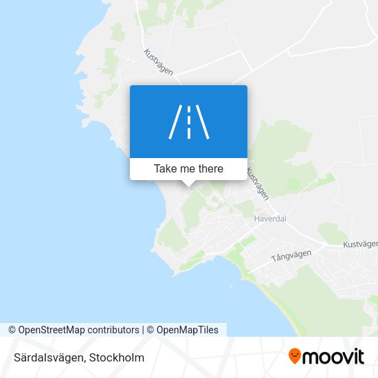 Särdalsvägen map