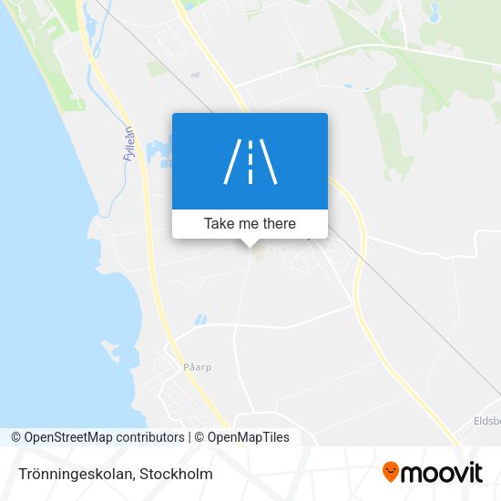 Trönningeskolan map
