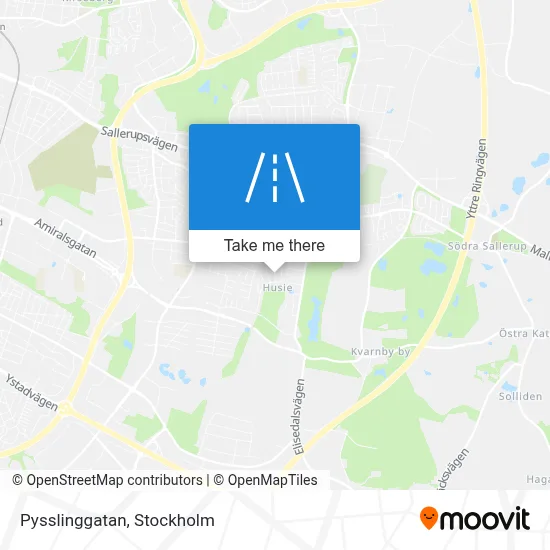 Pysslinggatan map
