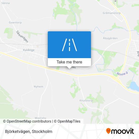 Björketvägen map