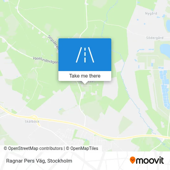 Ragnar Pers Väg map