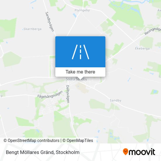 Bengt Möllares Gränd map