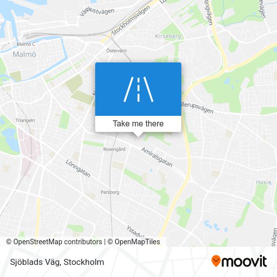 Sjöblads Väg map