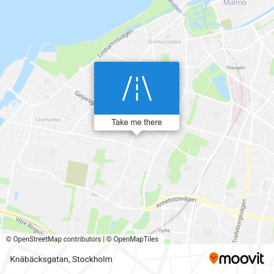 Knäbäcksgatan map