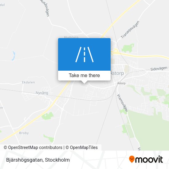 Bjärshögsgatan map