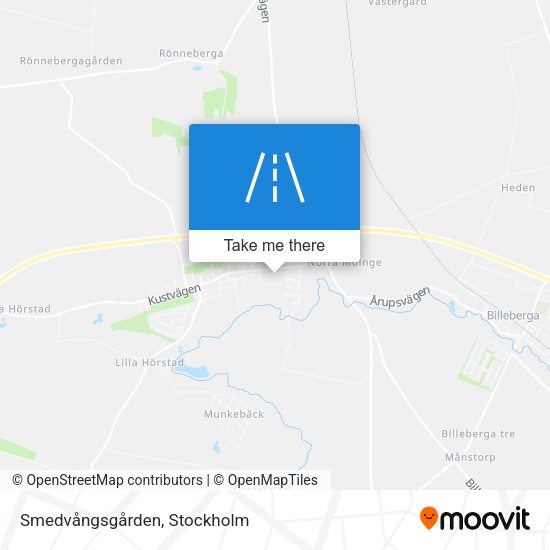 Smedvångsgården map