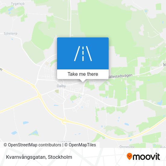 Kvarnvångsgatan map