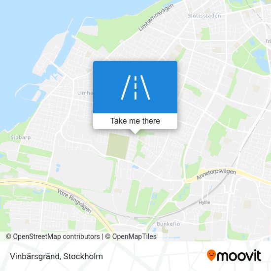Vinbärsgränd map