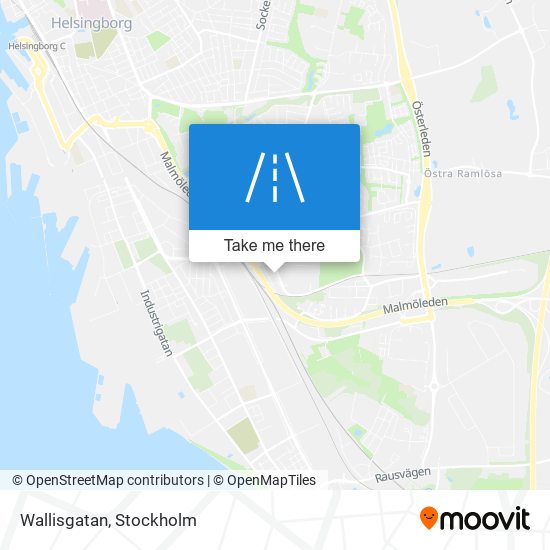 Wallisgatan map