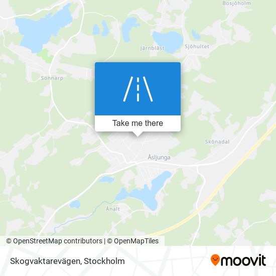 Skogvaktarevägen map