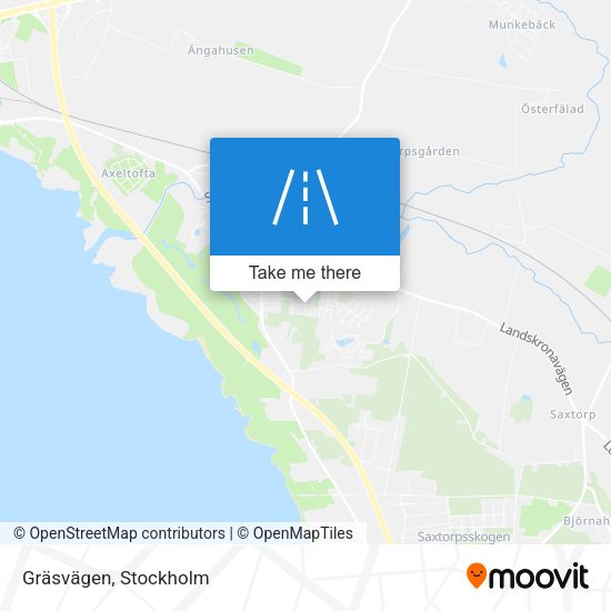 Gräsvägen map