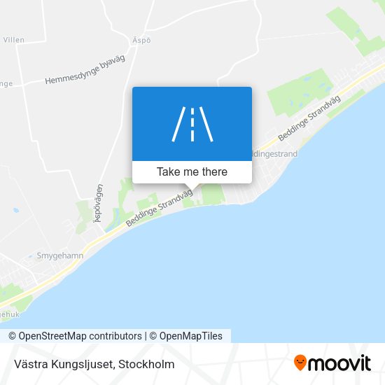 Västra Kungsljuset map
