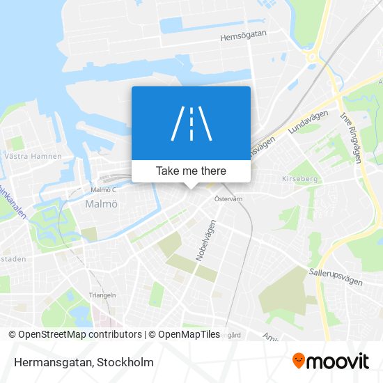 Hermansgatan map