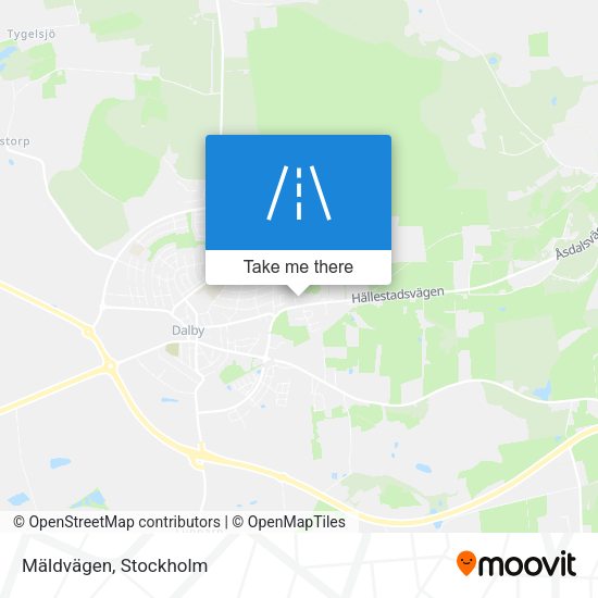 Mäldvägen map