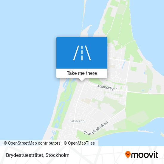 Brydestuesträtet map