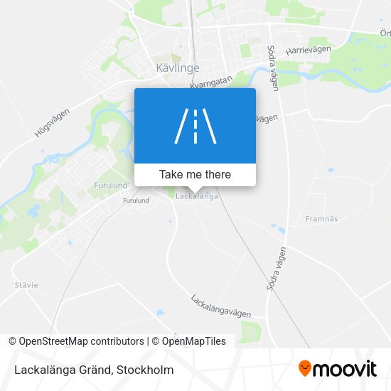 Lackalänga Gränd map