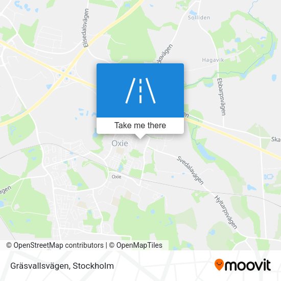 Gräsvallsvägen map