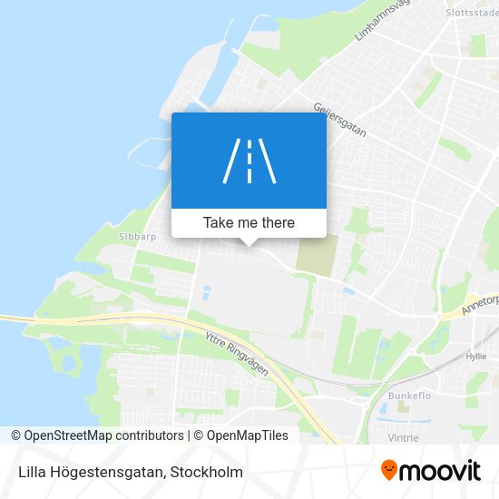 Lilla Högestensgatan map