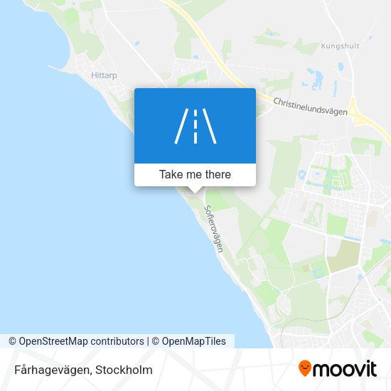 Fårhagevägen map