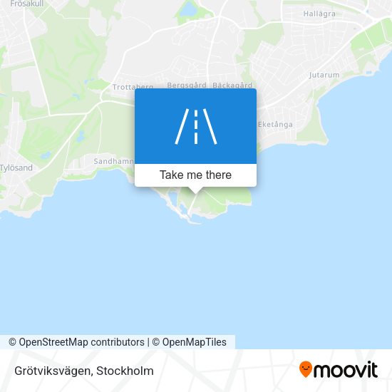 Grötviksvägen map