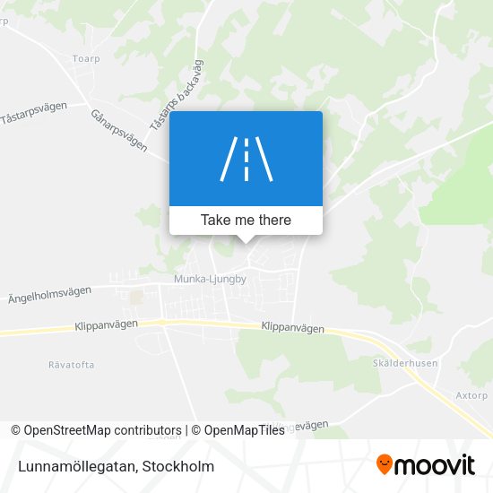 Lunnamöllegatan map