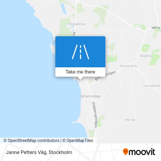 Janne Petters Väg map