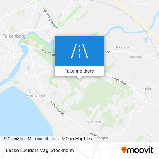 Lasse Lucidors Väg map