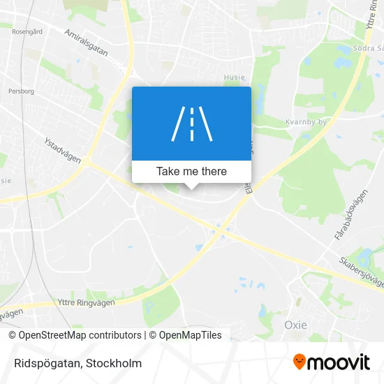 Ridspögatan map