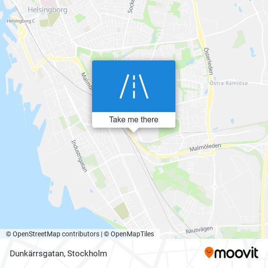 Dunkärrsgatan map