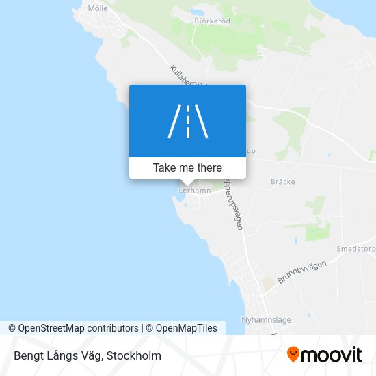 Bengt Långs Väg map