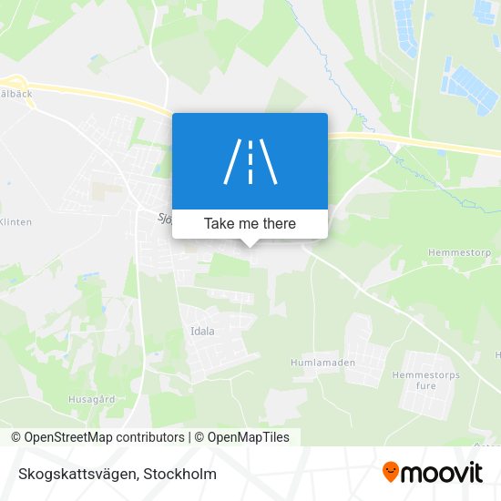 Skogskattsvägen map