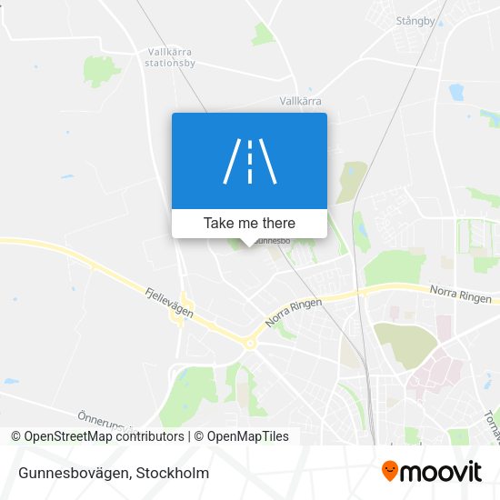 Gunnesbovägen map