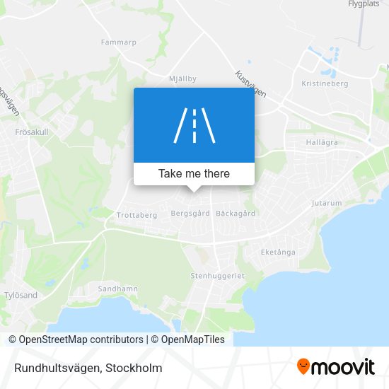 Rundhultsvägen map